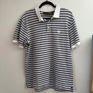 Timberland Mens XL Striped‎ Polo Shirt Short Sleeve Casual Classic